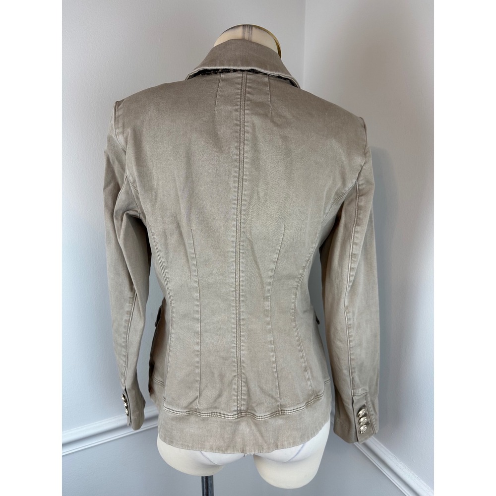 WHITE HOUSE BLACK MARKET Tan Trophy Jacket Blazer | Size 6 - Picture 8 of 16